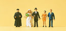 Preiser HO 14057 Protestant Wedding Participants (5)