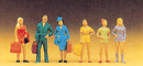 Preiser HO 14123 Teenage Passengers (6)