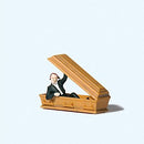 Preiser HO 29113 Vampire Holding Coffin Lid