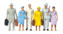 Preiser O 65502 Standing Passengers Set