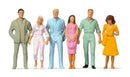 Preiser O 65503 Standing Passengers Set