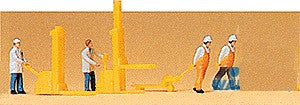 Preiser N 79082 Warehouse Men