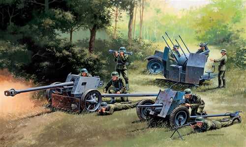 Italeri 7026 - SCALE 1 : 72 PAK35 - PAK40 - FLAK38