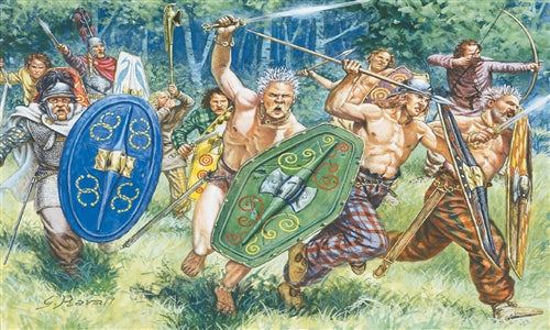 Italeri 6022 - SCALE 1 : 72 Gauls Warriors - I Cen. BC