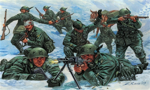 Italeri 6059 - SCALE 1 : 72 Italian Mountain Troops Alpini