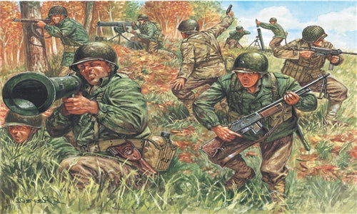 Italeri 6046 - SCALE 1 : 72 American Infantry