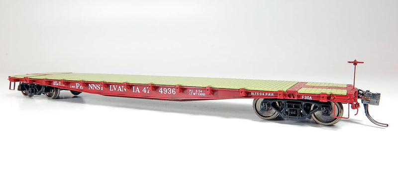 Rapido HO 138012A Class F30A 50' Flatcar, Pennsylvania Railroad