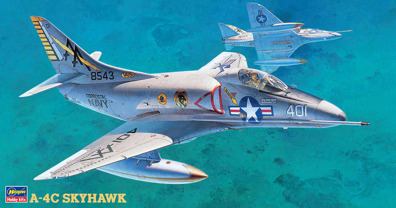 Hasegawa Models 7222 A-4C Skyhawk  1:48 SCALE MODEL KIT