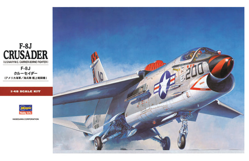 Hasegawa Models 7226 F-8J Crusader 1:48 SCALE MODEL KIT