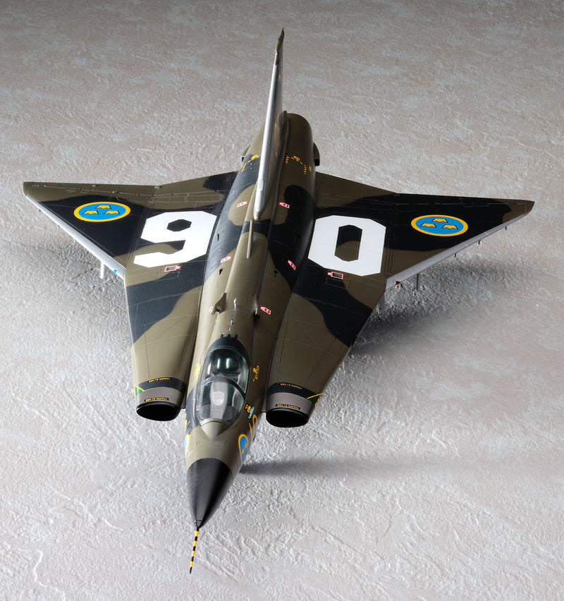 Hasegawa Models 7241 J35F/J Draken 1:48 SCALE MODEL KIT