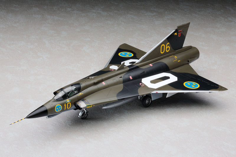 Hasegawa Models 7241 J35F/J Draken 1:48 SCALE MODEL KIT