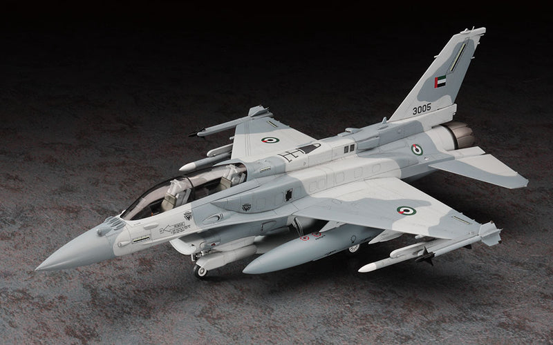 Hasegawa Models 7244 F-16F (Block 60) Fighting Falcon 1:48 SCALE MODEL KIT