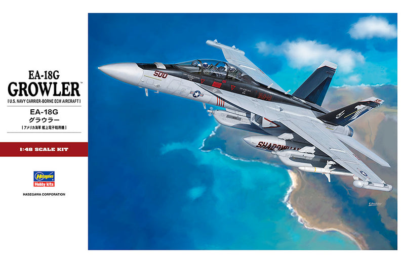 Hasegawa Models 7252 EA-18G Growler 1:48 SCALE MODEL KIT