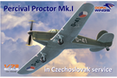 Dora Wings 1/72 Percival Proctor Mk.1 marking of Czechoslovakia