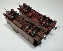 PREORDER Rapido 162001 HO SP C-40-3 Steel Caboose: SP - Delivery Scheme: