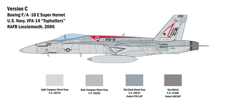 Italeri 2791 - SCALE 1 : 48 F/A-18 E SUPER HORNET