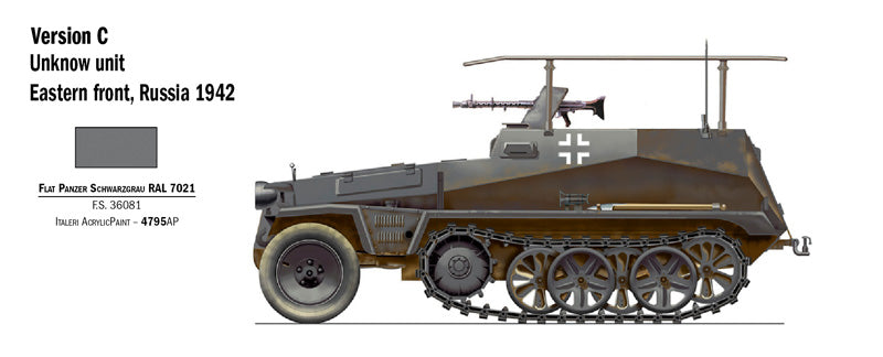Italeri 7034 Sd. Kfz. 250/3 1:72
