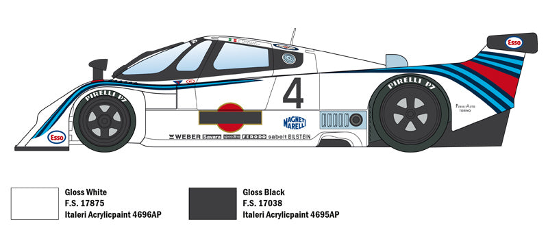 Italeri 3641 - SCALE 1 : 24 LANCIA LC2