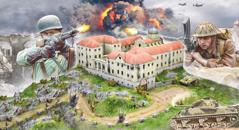 Italeri 6198 - SCALE 1 : 72 Montecassino Abbey 1944 Breaking the Gustav Line - BATTLE SET