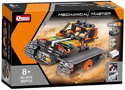 Qihui 8016 Tech Bricks R/C 3in1 Stunt Vehicle STEM 392pc