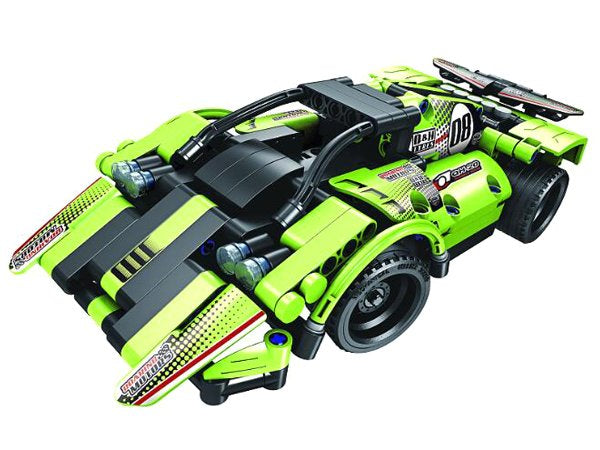 Qihui 8020 Tech Bricks R/C 2n1 Racing Car 335pc