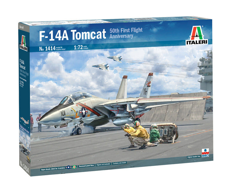 Italeri 1414 - SCALE 1 : 72 F-14A TOMCAT