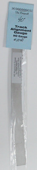 Ribbon Rail HO 1040 10" Track Alignment Gauge, 40" Radius