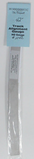 Ribbon Rail HO 1042 10" Track Alignment Gauge, 42" Radius