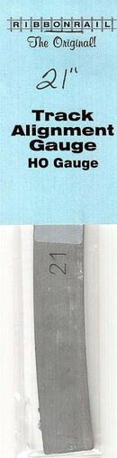 Ribbon Rail HO 21 5" Track Alignment Gauge, Curved 21" Radius
