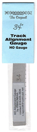 Ribbon Rail HO 34 5" Track Alignment Gauge, Curved 34" Radius