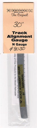 Ribbon Rail N 8030 5" Track Alignment Gauge, Curved 30" Radius