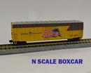 Value Trains USA N N10004 Boxcar, Union Pacific Flag