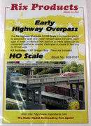 Rix Products HO 628-0101 Early Highway Overpass Kit