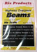 Rix Products HO 628-0105 Highway Overpass Beams (10)