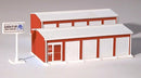 Rail Town HO 2902 2-Unit Self Storage Facility Kit (Orange)