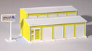 Rail Town HO 2903 2-Unit Self Storage Facility Kit (Yellow)