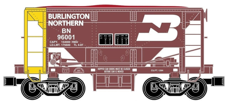 Ready Made Trains O 96728 1947 Cu. Ft. Ore Car, Burlington Northern