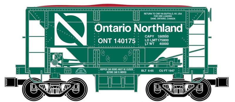 Ready Made Trains O 9679902 1947 Cu. Ft. Ore Car, Ontario Northland