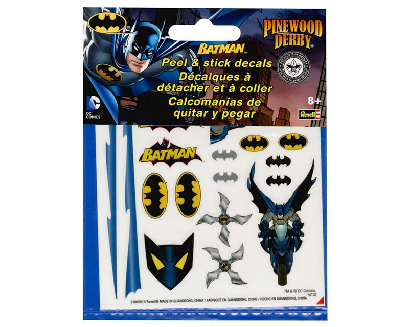 Revell Y9405 BSA Pinewood Derby Peel & Stick Decal Batman