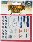 Revell Y9623 BSA Pinewood Derby Dry Transfer Decal D