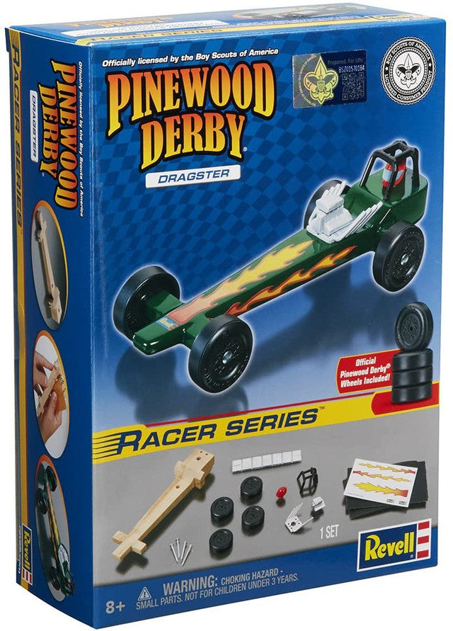 Revell Y9635 BSA Pinewood Derby Dragster Racer Kit