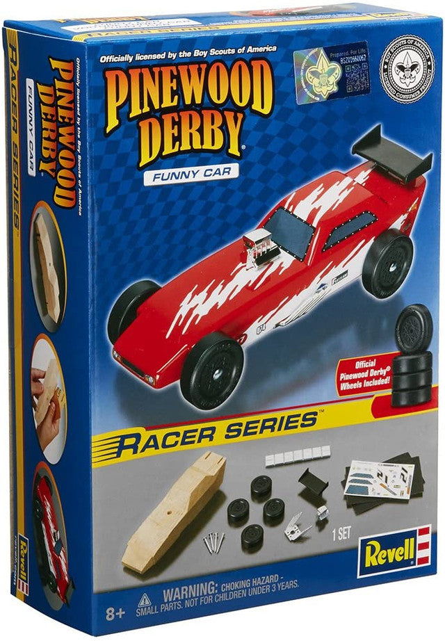 Revell Y9636 BSA Pinewood Derby Funny Car Racer Kit