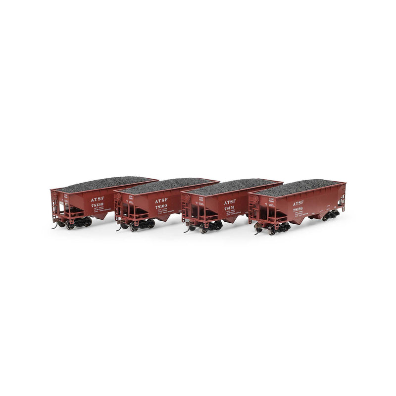 PREORDER Athearn Roundhouse RND-1011 HO 34ft Offset Hopper, ATSF