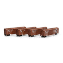 Athearn Roundhouse RND-1015 HO 50ft Double Sliding Door Boxcar, NP