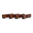 PREORDER Athearn Roundhouse RND-1016 HO 50ft Double Sliding Door Boxcar, UP â€˜Serves The Westâ€™