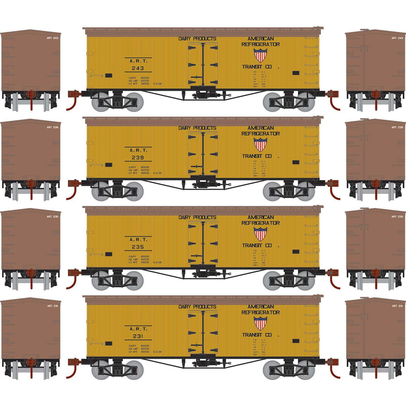 PREORDER Athearn Roundhouse RND-1024 HO 36ft Wood Reefer, ART