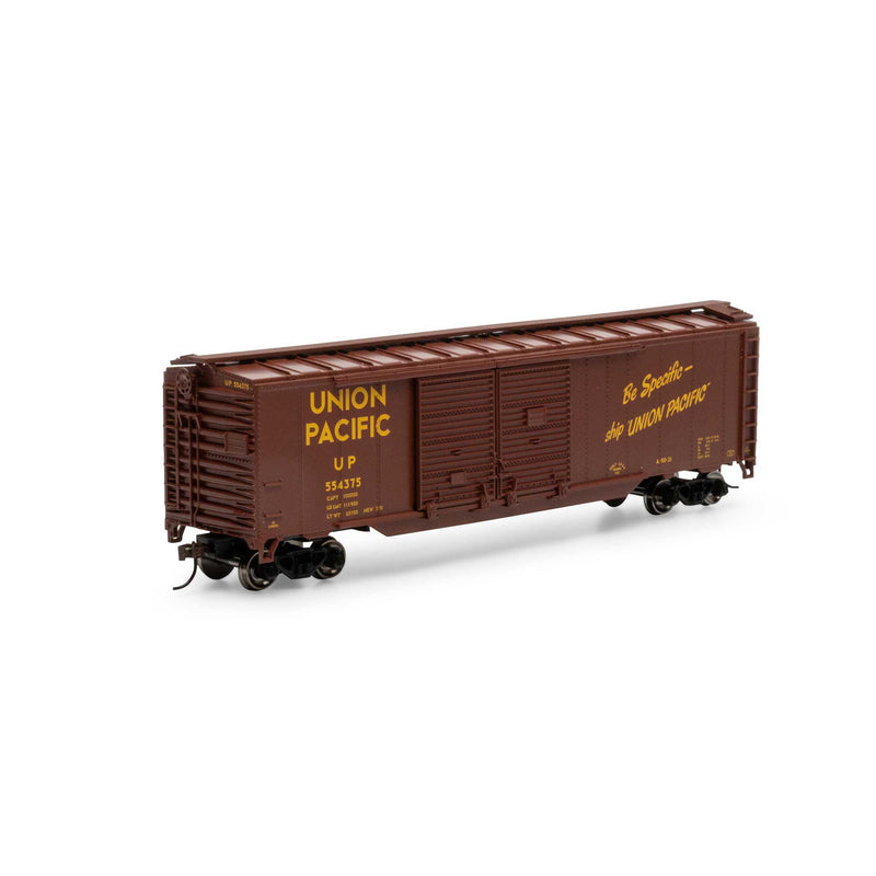 Athearn Roundhouse RND-1030 HO 50ft Double Sliding Door Boxcar, UP â€˜Be Specificâ€™