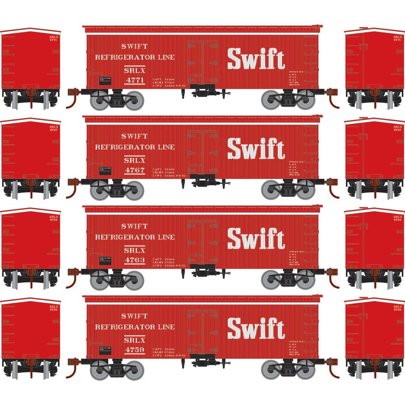 PREORDER Athearn Roundhouse RND-1041 HO 36ft Wood Reefer, SRLX