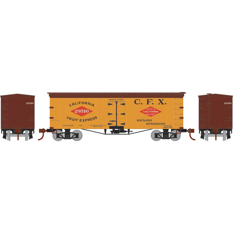 PREORDER Athearn Roundhouse RND-1043 HO 36ft Wood Reefer, CFX