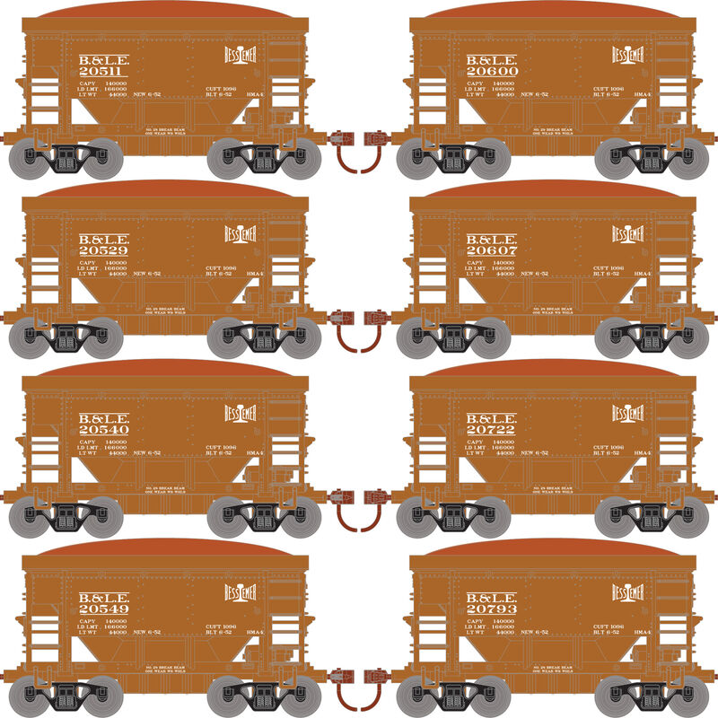 PREORDER Athearn Roundhouse RND-1167 HO 24' Ore Car With Load, BLE